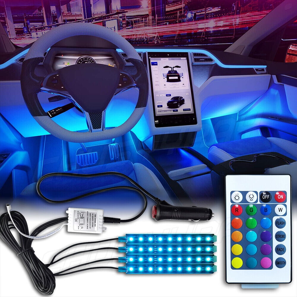 RGB LED Underglow Kit Car Underbody Neon Light System