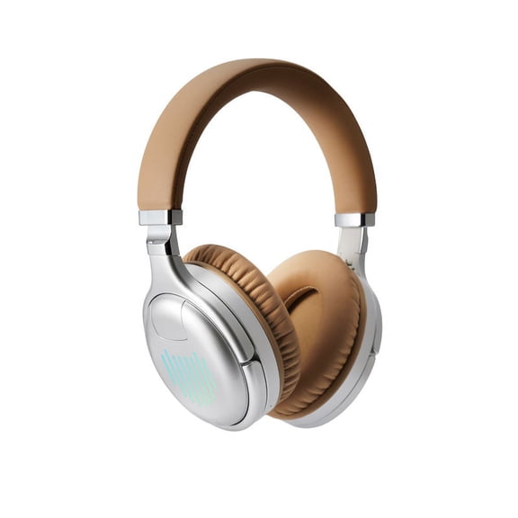 RGB LED Wireless Headphones with Boom Bass Audio and Type-C Charging