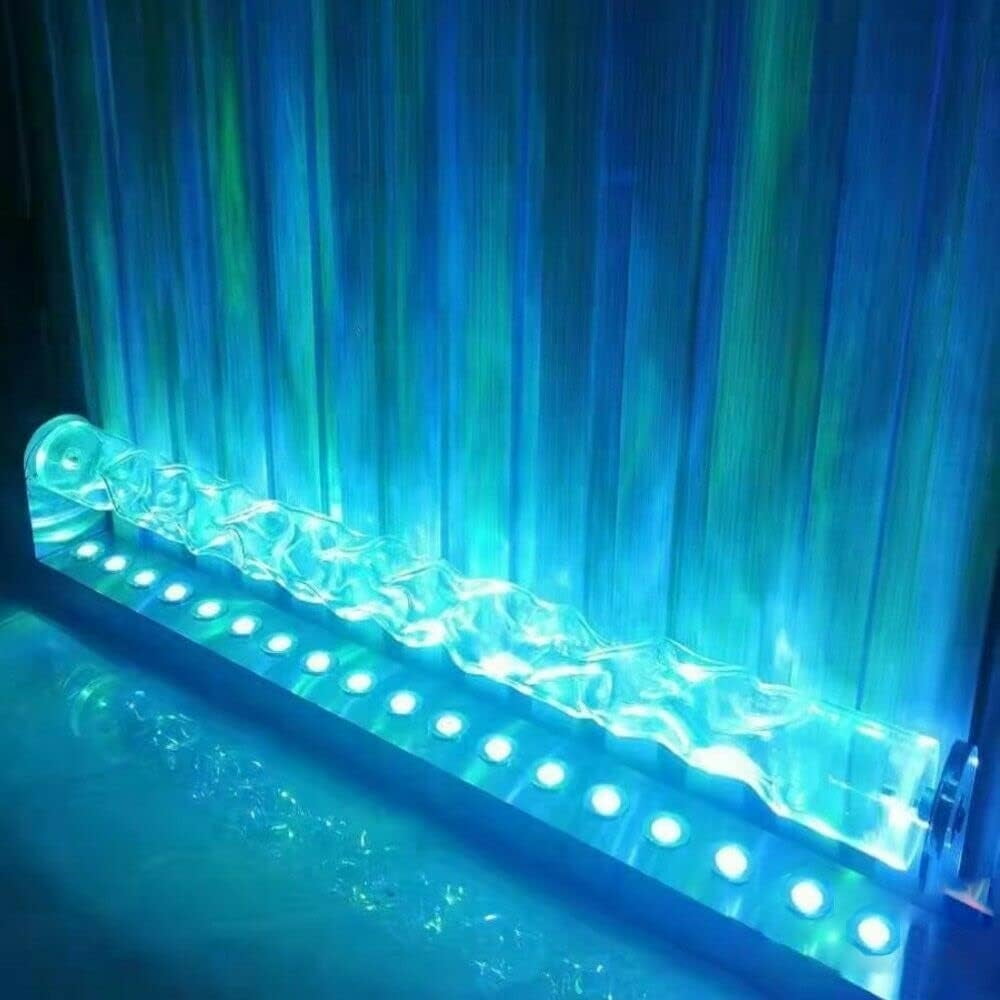 RGB Ocean Wave Lights, Projector Lamp, Ambient Lighting for Bedroom ...
