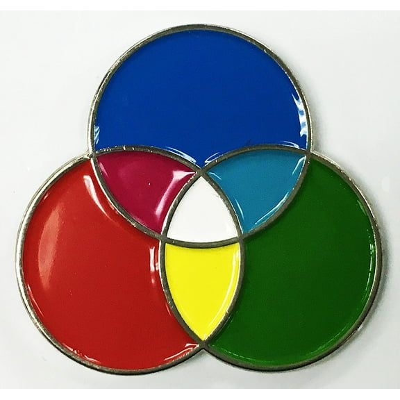 RGB Photography Artist Designer Printer Enamel Lapel Pin