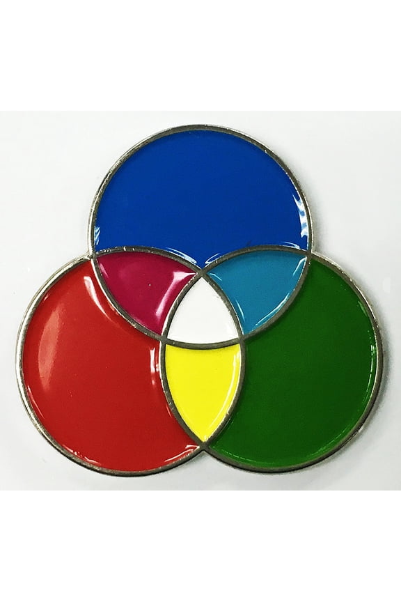 RGB Photography Artist Designer Printer Enamel Lapel Pin