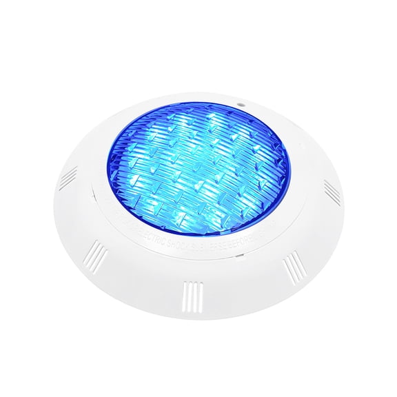 RGB Pool Light, 54W High-Power LED Underwater Light with RF Remote, 18 LED Beads for Custom Color Effects, Waterproof Light for Swimming Pool, Hot Tub, Fountain, and Landscape Lighting Decoration
