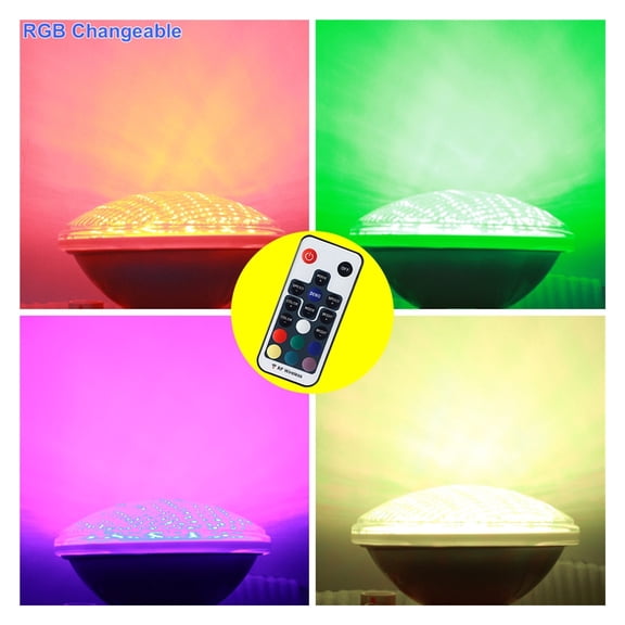 RGB Pool Light Par56 24W 36W Underwater Led Lamp Ip68 Waterproof Pond Lights 12V Led Light Replace Lamp