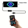 thumbnail image 1 of [RGB Programmable LED Sign] Wireless APP Control RGB Programmable Flexible LED Sign -Bright and Durable LED Strip Lights with Scrolling Text,DIY Pattern Design for Cars, Taxi, Store,Concert, Birthday, 1 of 14
