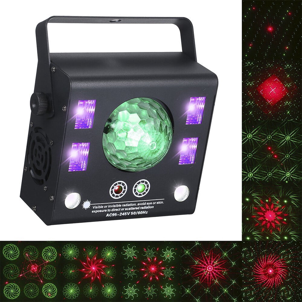 RGB Stage LED Light Lighting Laser Strobe Beam DMX Disco DJ KTV Party Projector