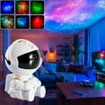 thumbnail image 1 of RGB Starry Sky Galaxy Projector Lamp with Remote Control,Multiple Star Patterns,Dimmable,Ceiling Light,Suitable for Bedroom,Living Room,Party Decoration,Christmas,Birthday Gifts,White, 1 of 7