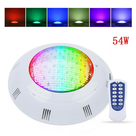 RGB Swimming Pool Lights LED Spa Underwater Light Waterproof IP68 Lamp RGB Swimming Pool Light Spa Underwater LED Lamp Waterproof IP68+Remote Swimming Pool LED Lights RGB Swimming Pool Lights LED