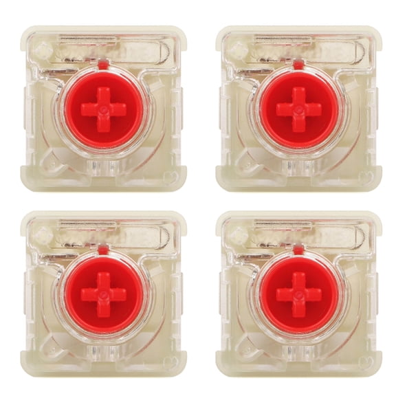 RGB Switches Low Profile RGB Silver/Red Thiner Key Switches For Mechanical Keyboard