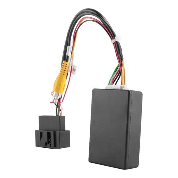 RGB To (RCA) AV CVBS Signal Converter Box Adapter Rear View Camera For Tiguan Golf 6 Passat CC