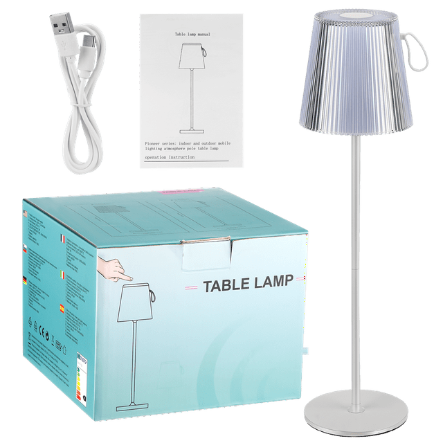 RGB Touch Control Table Lamps, IP44 Waterproof Rechargeable Cordless