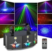 RGB White Strobe Light Stage Effect Lighting 7CH DMX Sound Control for DJ Club Party Show