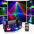RGB White Strobe Light Stage Effect Lighting 7CH DMX Sound Control for