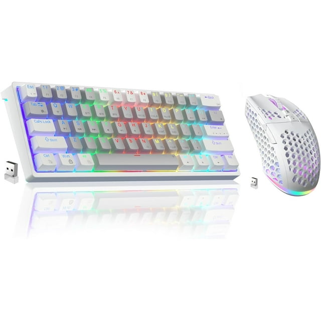 RGB/Wired/2.4GHz Wireless Gaming Keyboard and Mouse