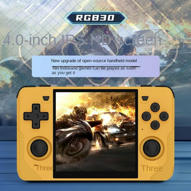 RGB30 Game Console Open Source Handheld Cross Border GBA Retro PSP