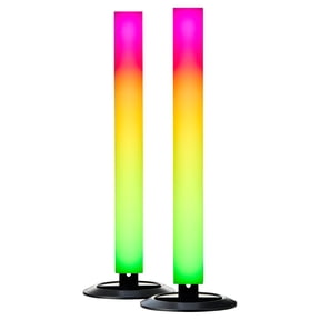 onn 12" LED Color-Changing Light Bars, 2 Pack