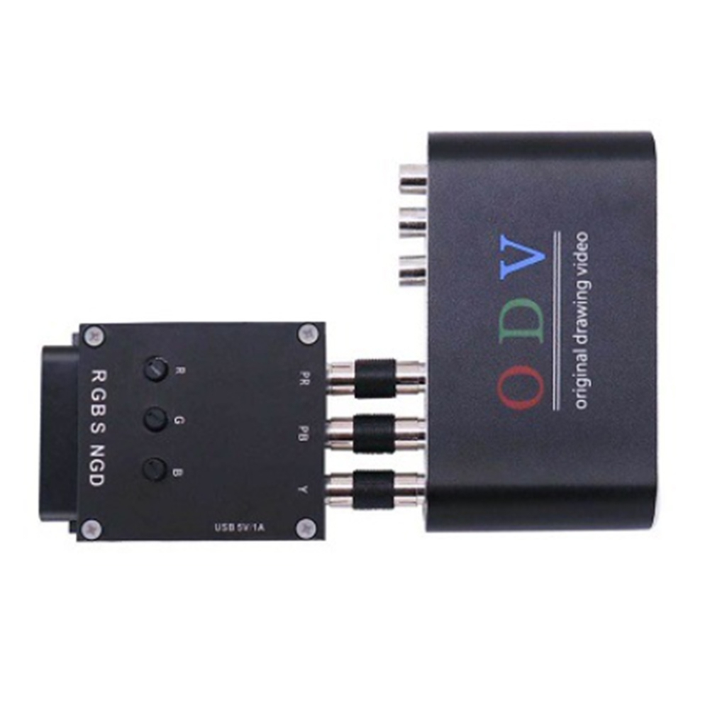 RGBS SCART to YPBPR Component Transcoder Converter Retro Game Console ...