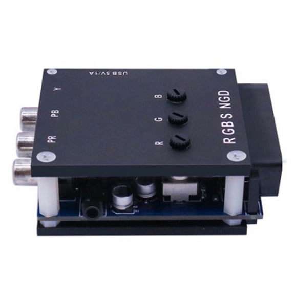 RGBS SCART to YPBPR Component Transcoder Converter Retro Game Console, RGBS to Color Difference Component