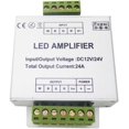 RGBW Amplifier 24A Data Signal Repeater 4CH Channels Circuit Aluminum