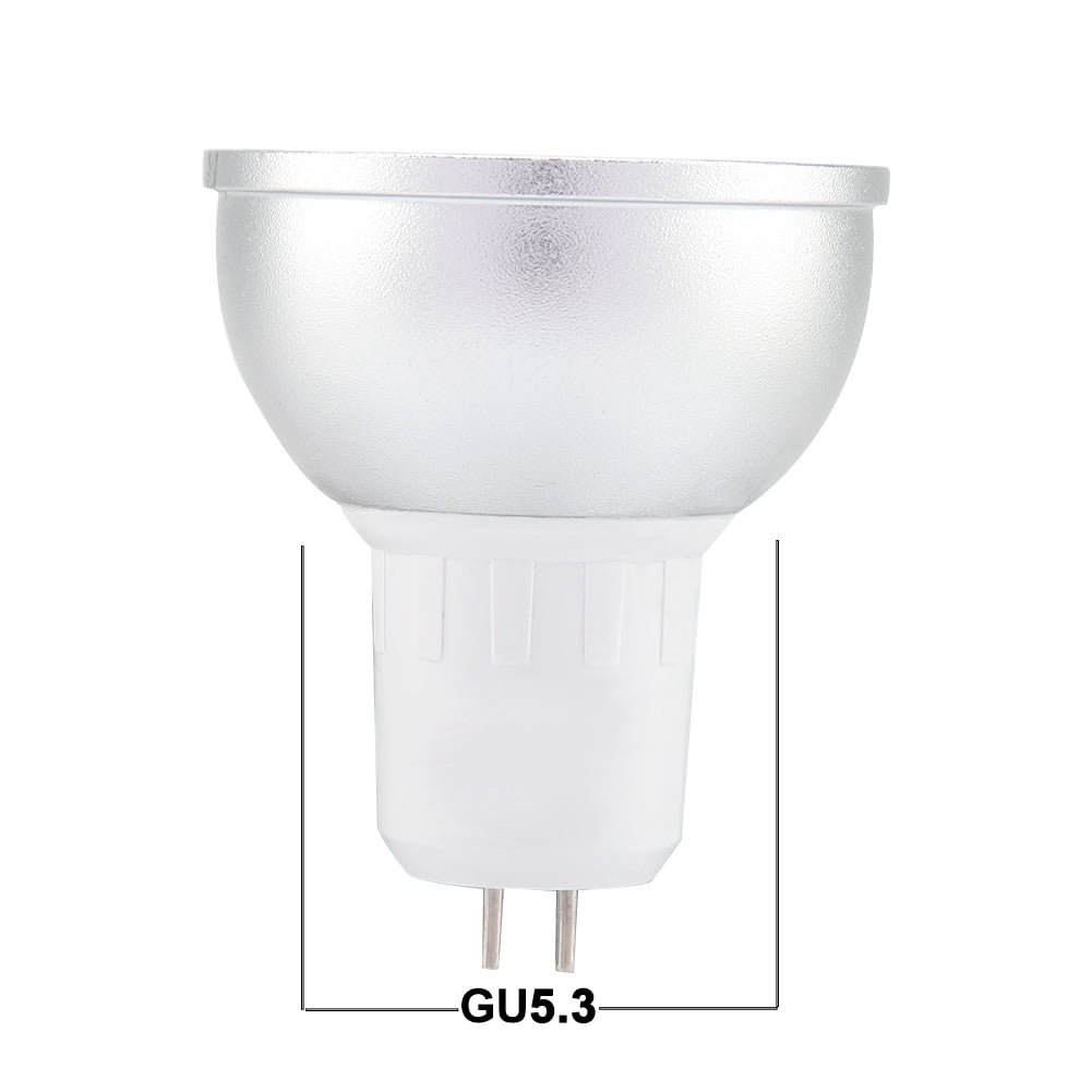 RGBW Dimmable LED Light, Compatible with Alexa \u0026 Google Home, GU5.3 Base Smart WiFi Bulb Cup
