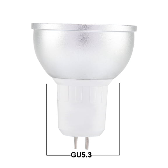 RGBW Dimmable LED Light, Compatible with Alexa & Google Home, GU5.3 Base Smart WiFi Bulb Cup