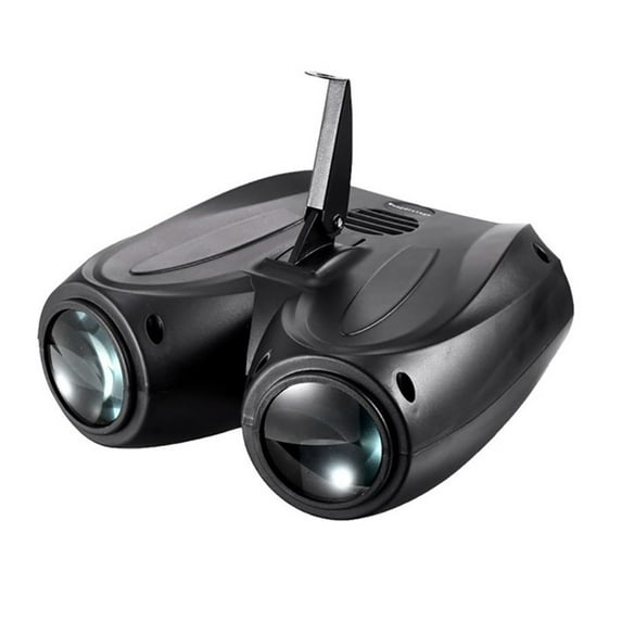 RGBW Pattern Stage Effect Lighting Projector 64/128LEDs Light Double Head Airship DJ Disco Party Led Lights For Xmas