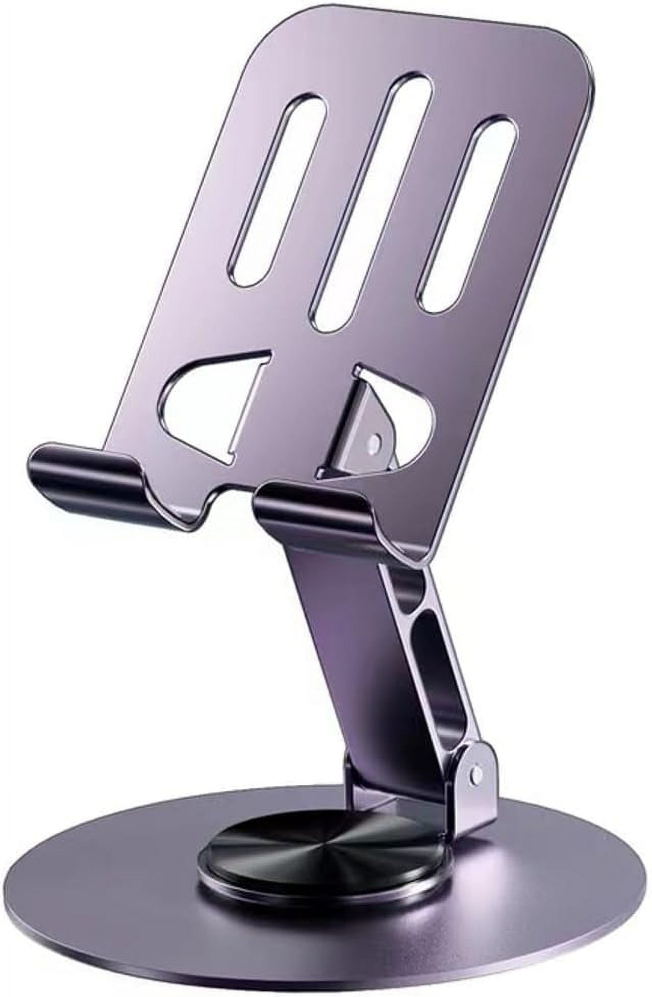 RGBZONE Foldable, Rotating Phone Stand for iPhone, iPad, Mobile Phones and Tablets Metal