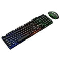 thumbnail image 1 of RGBs Backlit Mechanical Keyboards Combo 104Keys USB Plugs Play Responsive Typing For PC Users, 1 of 9