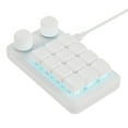thumbnail image 1 of RGBs Backlits Mini Gaming Keyboards with 12 Customizable Key and Two Control Knobs, 1 of 10
