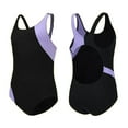 thumbnail image 1 of RGDYPKO Girl' Athletic Swimsuit Kids Black Swimwear For Swim Team Practice Competition Beach Sport Bathing Suit Summer Surf Suit For 4-5 Y, 1 of 5