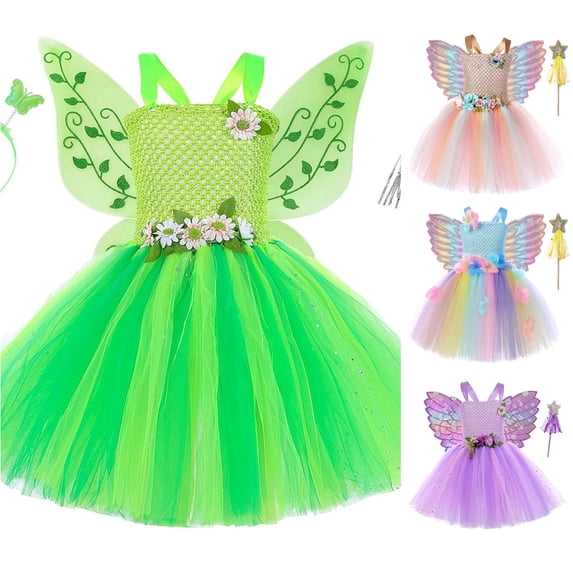 RGGEEUN Girls Corset Dress A-Line Flower Appliques Wide Strap Square ...