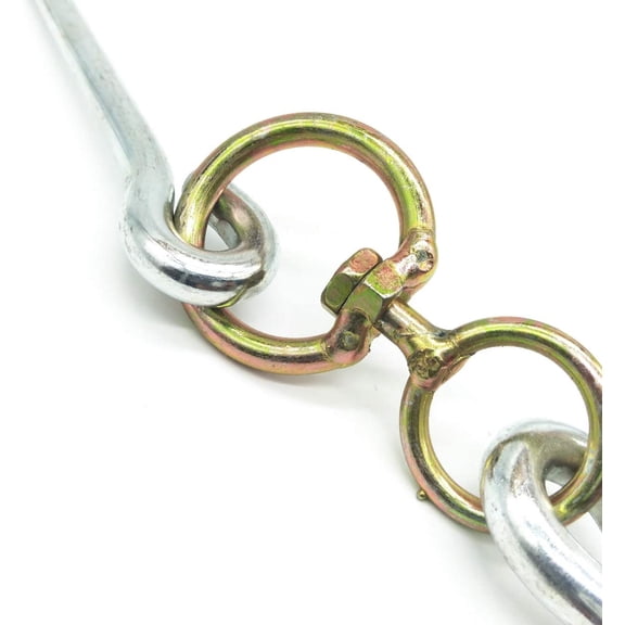 RGHJAR-2PCS Swiveling Meat Hook, Heavy Duty Stainless Steel Processing Butcher Hooks - Large Fish,Hunting,Carcass Hanging Hook