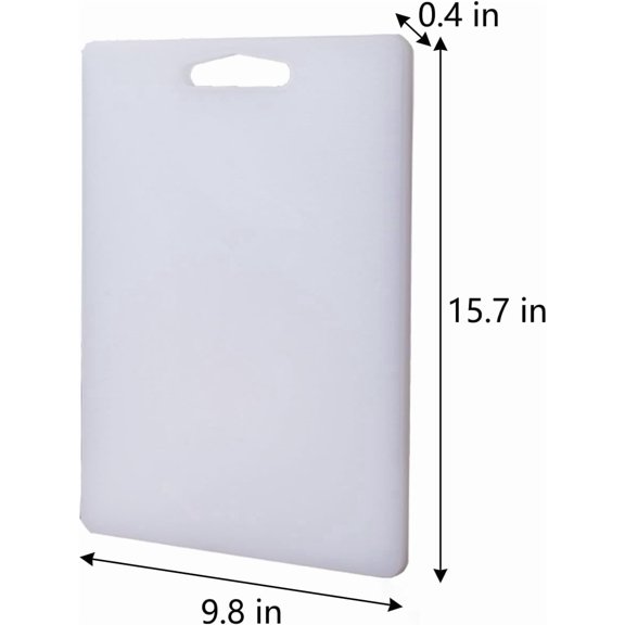 RGHJAR-Cutting Board 15.79.80.4Premium Plastic Chopping Board for Cutting Meat Vegetables Fruits for Home Kitchen and Commercial Restaurant Use