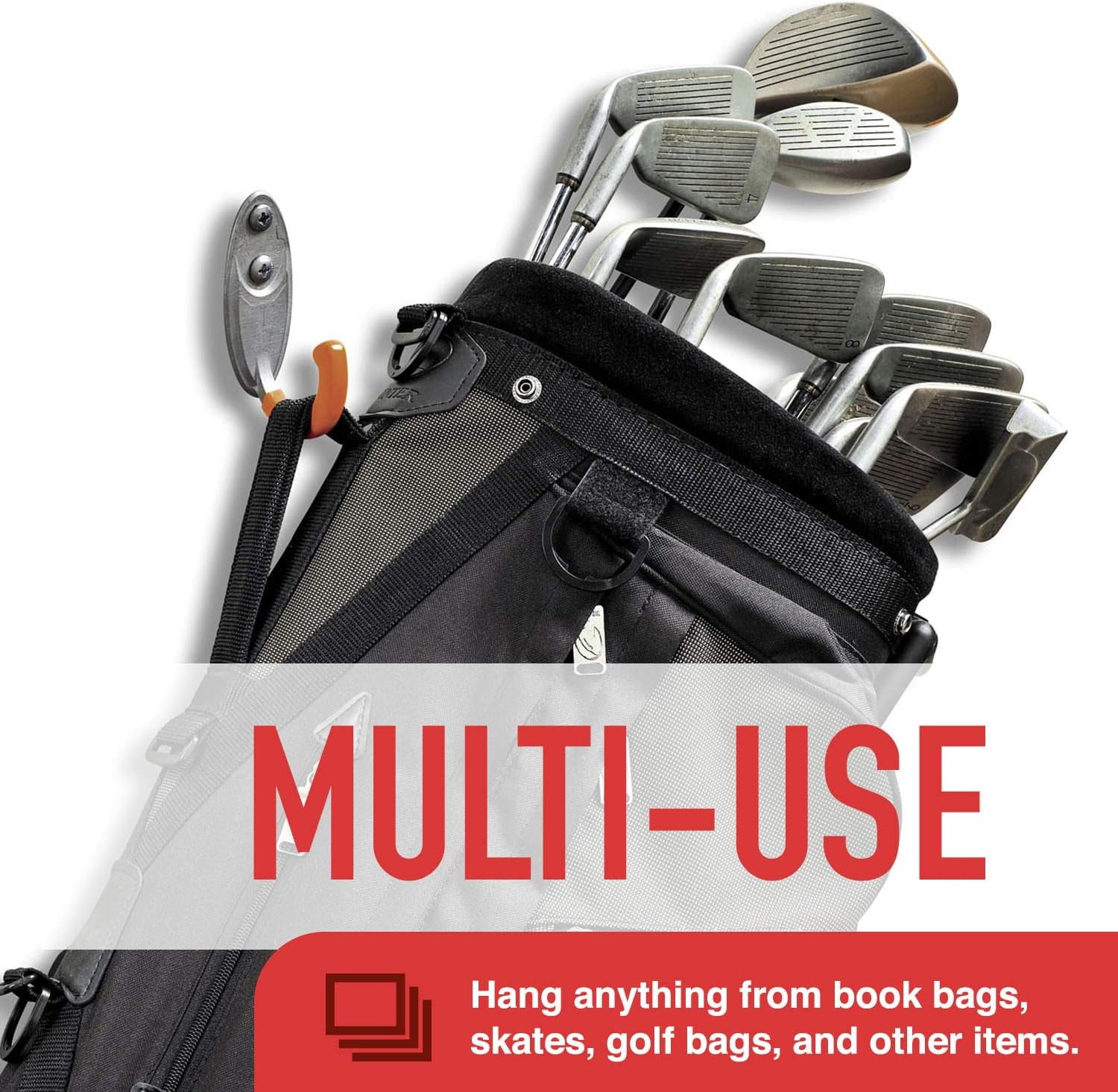 RGHJAR-- J1000, J-Hook, Garage Storage Organizer, 2 Pack