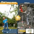 thumbnail image 1 of RGHJAR-Pole Saws for Tree Trimming, 6.5FT Long Branch Cutter Handle Pruner, Heavy Duty Tree Trimmer Pole | Ergonomic Non-Slip Grip for Yard Garden and Patios High Branches Cutting, 1 of 4