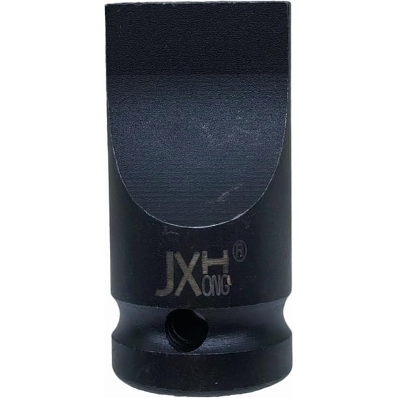 RGHJAR-Slotted Screwdriver Bit Socket/Drag Link Socket, 1" x 1/4" Tip, for Removing Rusted or Stubborn Cleanout Plugs, 1/2" Drive, Heat-Treated Cr-Mo Alloy Steel
