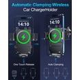 thumbnail image 1 of RGHJAR-Wireless Car Charger, Phone Holders for Your Car 15W Fast Charging Auto Clamping, Air Vent Car Phone Mount for iPhone 17 16 15 14 13 Mini Pro Max XR, Samsung Galaxy S25 Ultra S24 S23 S22 S21, 1 of 3