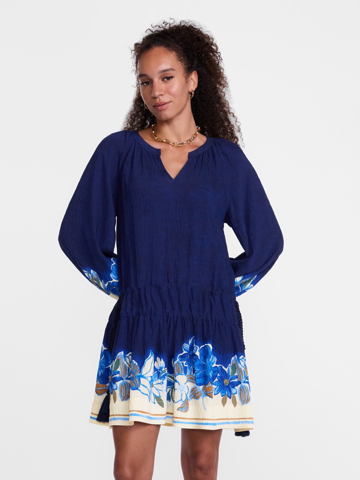 Scenario Women's and Women's Plus Raglan Drama Sleeve Mini Dress, Sizes XXS-4X