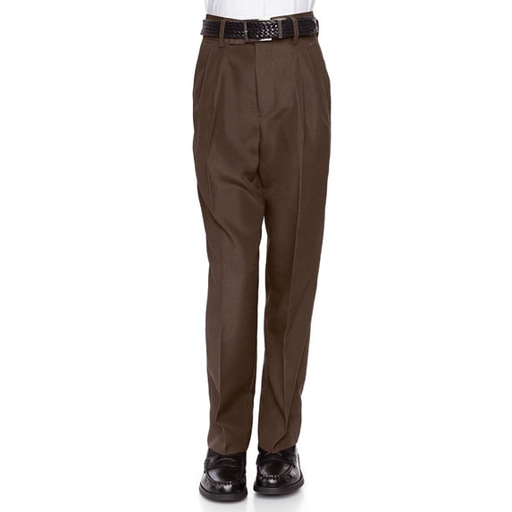 RGM 100% Dacron, Pleated Front, Boys Dress Slacks