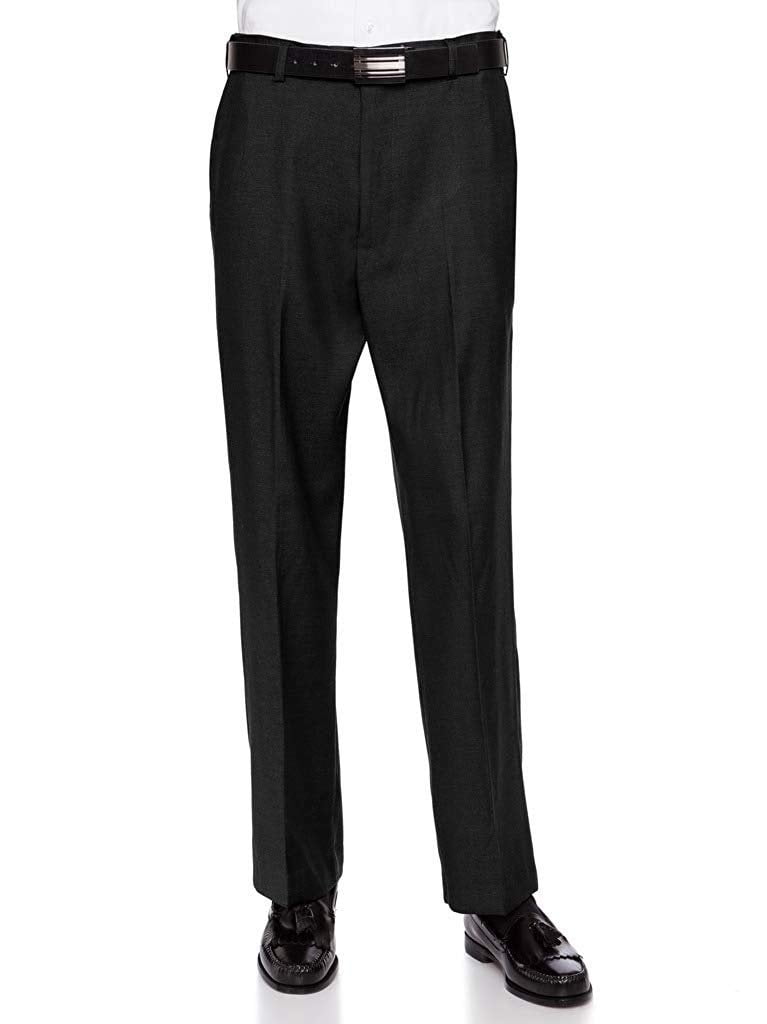 Black Dress Pants Mens Slim Fit Formal Pants Mens Slim Fit Tapered Dress  Pants Stretch Suit Mens