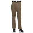 thumbnail image 1 of RGM Men's Heather Total Freedom Relaxed Classic Fit Pleated Pant, 1 of 1