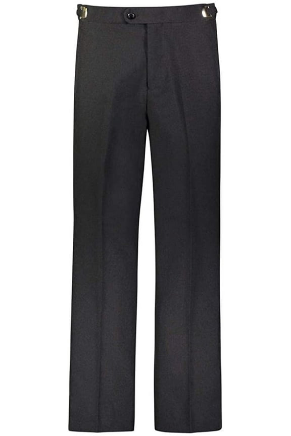 Men's Tuxedo Pants Side Satin Stripe - Pleated Or Flat Front 42W x 34L Slim