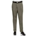 thumbnail image 1 of RGM Men's Work To Weekend Microfiber Performance Traditional Fit Pleated Dress Pant, 1 of 2