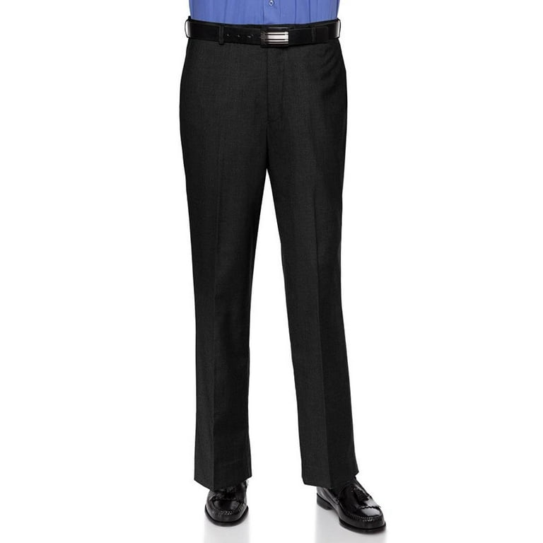 RGM Mens Modern Fit Skinny Dress Pant Black 28x30