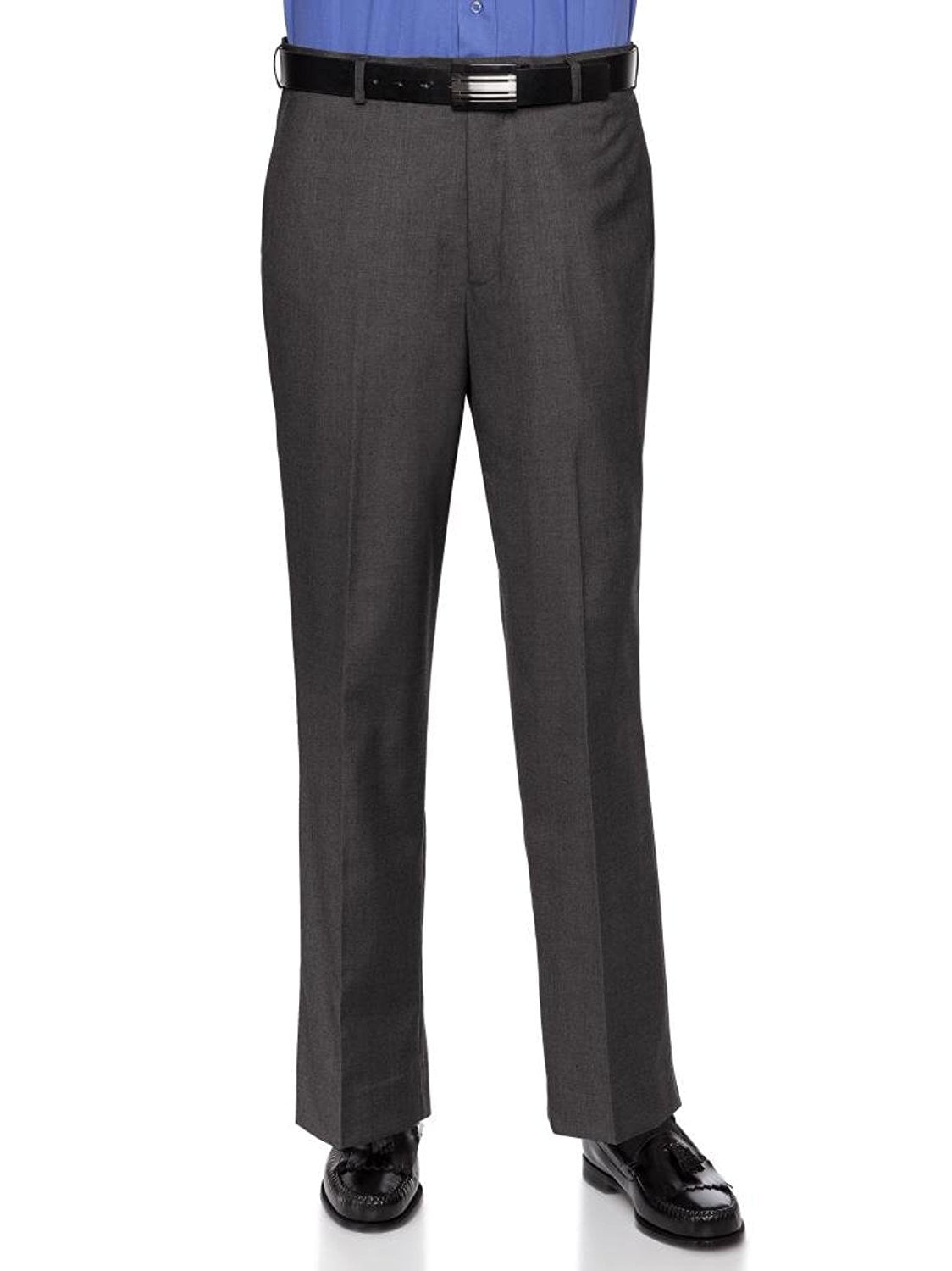 green emerald velvet dress Plaid&Plain Men's Slim Fit Dress Pants Stretch Dress Pants 8101Black 27X28  at Amazon Men's Clothing store main image 1