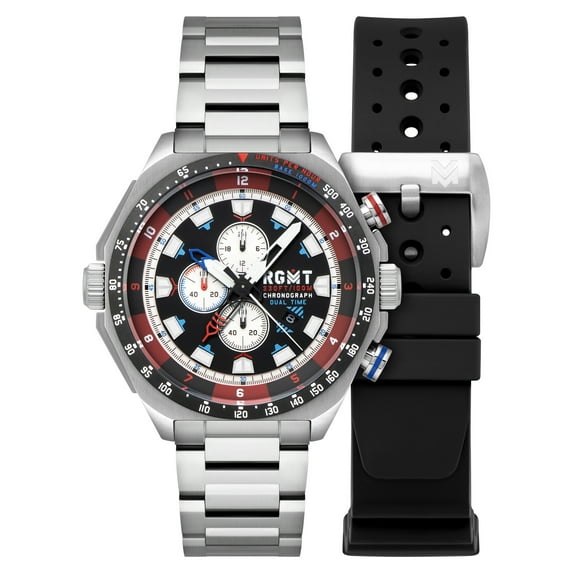 RGMT Capricorn Stainless Steel 44mm Japanese Quartz Wristwatch RG-8061-11
