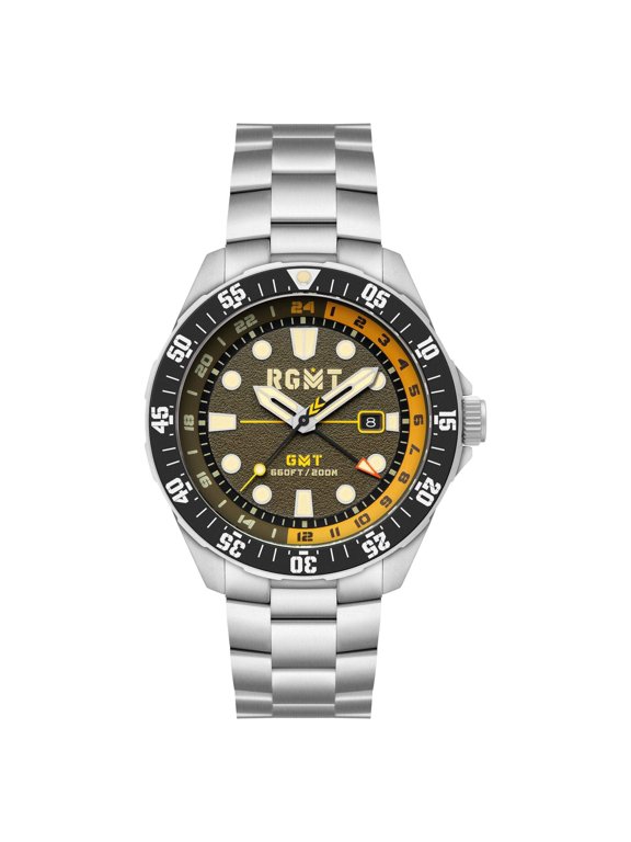 Continental Stainless Steel 48mm Swiss Quartz Wristwatch RG-8059-22