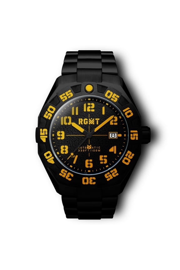 Field Master Stainless Steel 46mm Japanese Automatic Wristwatch