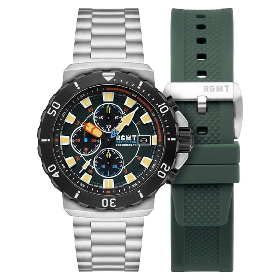 RGMT Trench Stainless Steel 47mm Meca-Quartz Wristwatch RG-8058-44