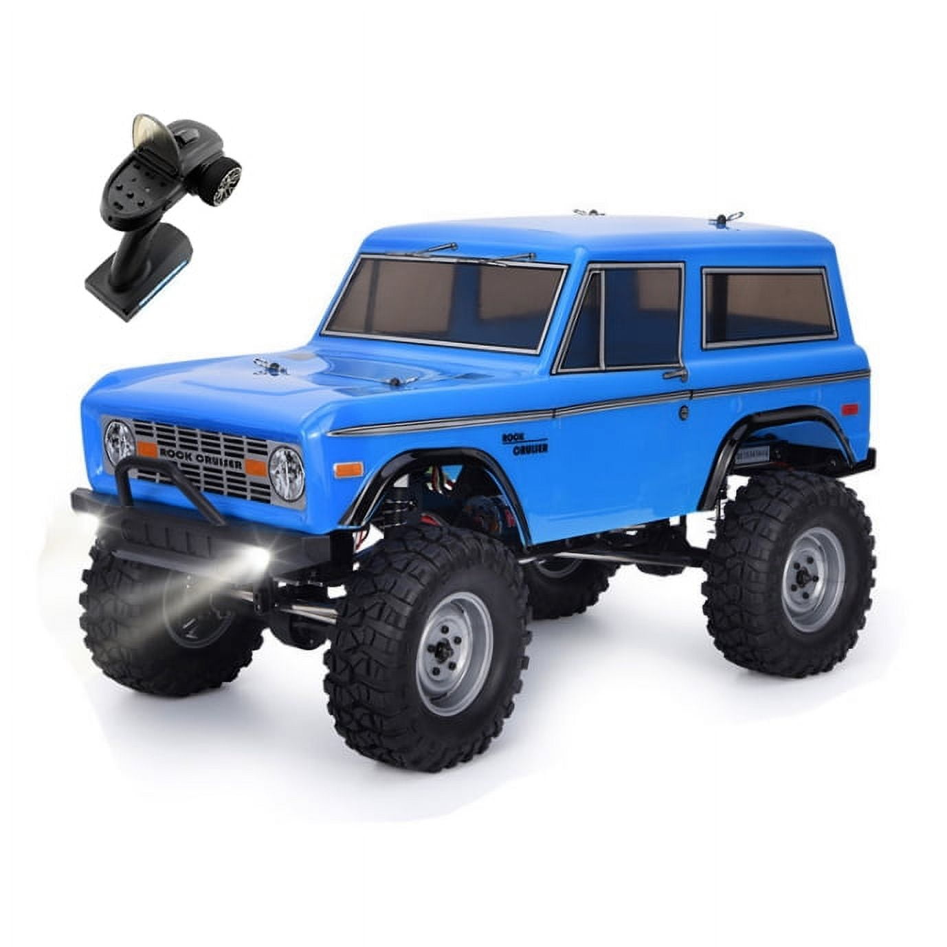 RGT Racing RC Car 1/10 Scale Electric RTR 4wd Off Road Rock Crawler Cruiser  RC Car with Lights | Electric Waterproof Rock Cruiser Hobby Toy for Kids 