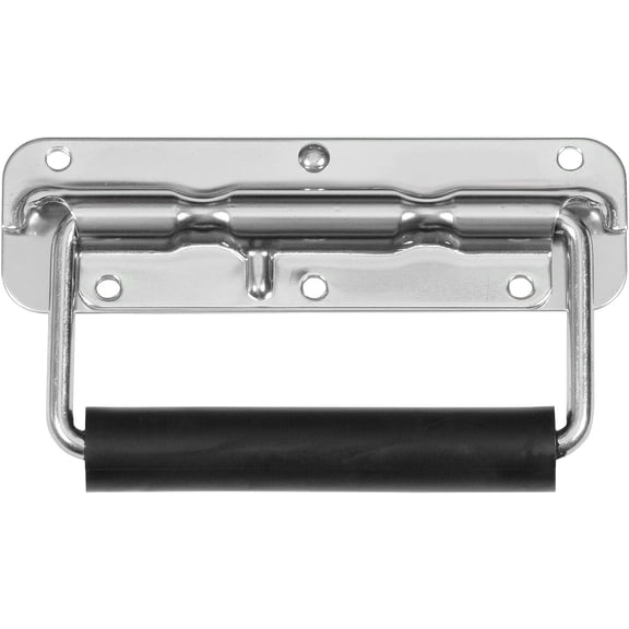 RH-0532F-A Spring Surface Mount Handle with Rubber , Zinc